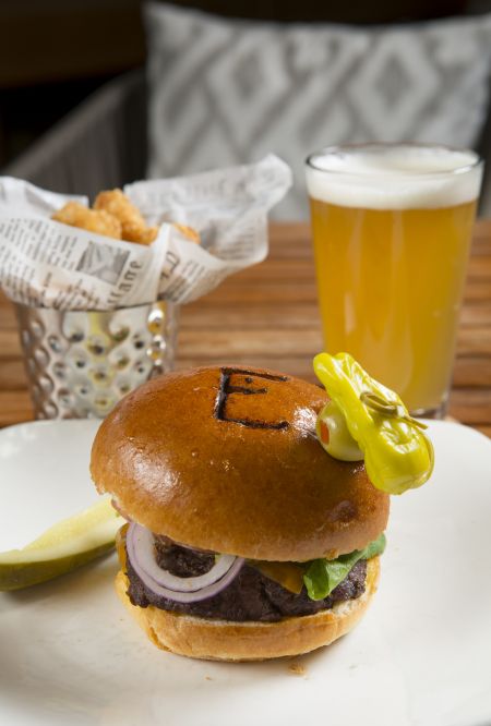 Brook's Bar & Deck, Half Pound Sirloin Burger