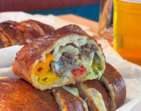 Incline Bak'd, Philly Cheese Steak Stromboli