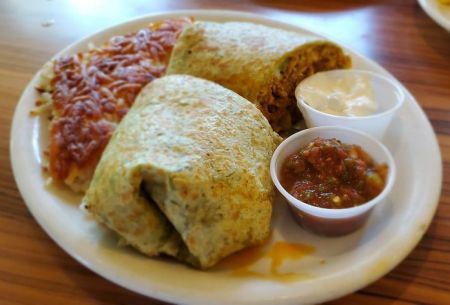 The Getaway Cafe, Getaway Breakfast Burrito