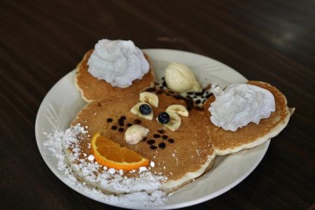 Coffee And Restaurant, Kid's Special Bear Pancake