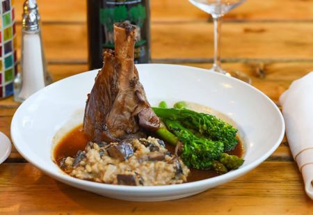 Spindleshanks Restaurant, The “Spindle Shank” Berkshire Pork Shank