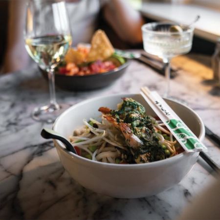 Sierra Surf Club, Green Curry Noodle Bowl