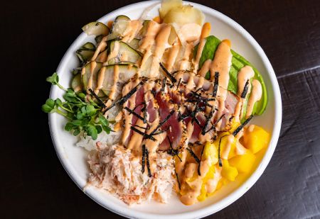 Sun Bowl Acai & Poke, California Poke Bowl