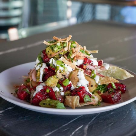 Poke Bowl Bar Dinner Party  Tuna Nachos & Poke Bowl Recipes - Home of  Malones