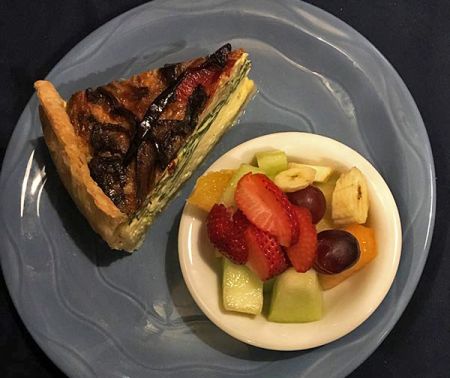 Rosie's Cafe Tahoe City, Quiche of the Day