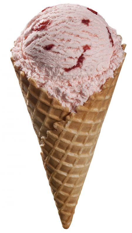 single scoop ice cream