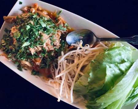 22 Bistro, Thai Chicken Lettuce Wrap
