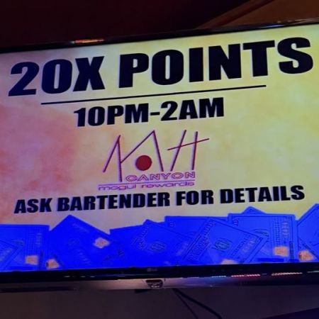 Mott Canyon Tavern & Grill, Late Night Gaming: Earn 20x points