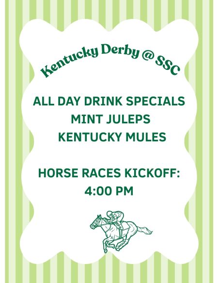 Sierra Surf Club, Kentucky Derby Drink Specials