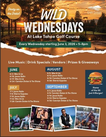 Lake Tahoe Golf Course & Clubhouse, Wild Wednesdays