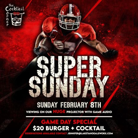 The Cocktail Corner, Superbowl Special