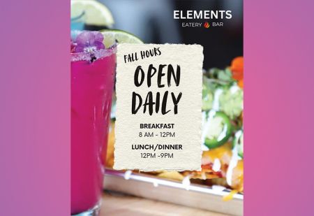Elements Eatery & Bar, Fall Happy Hour