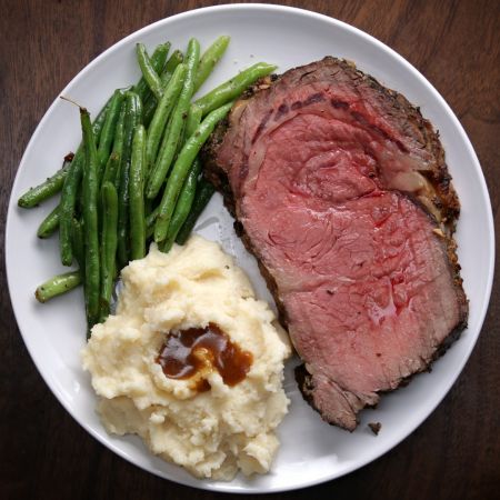 Crosby's Kitchen & Cocktail, Prime Rib Dinner