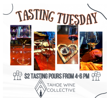 Tahoe Wine Collective, $2 Tuesdays