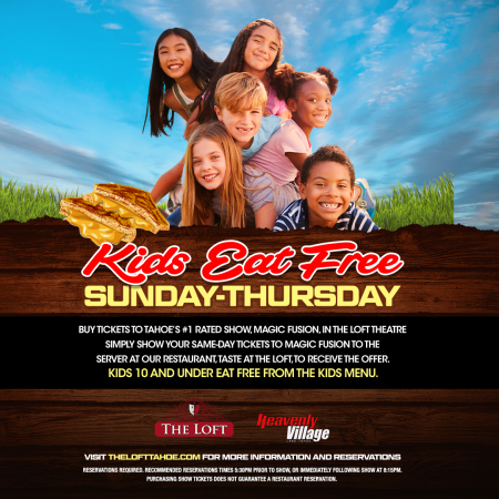 The Loft Theatre, Kids Eat Free Sunday - Thursday*