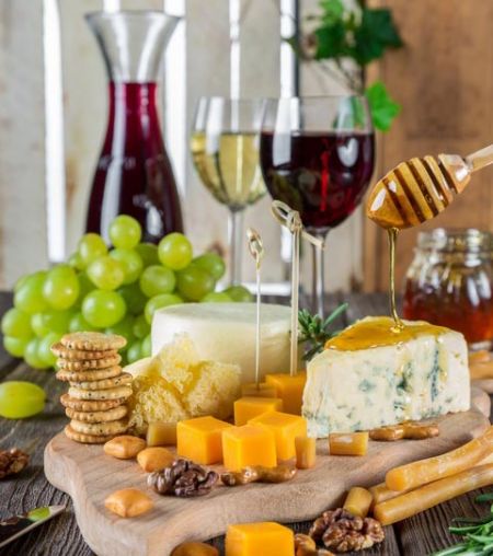 The Cork & More, Cheese & Wine Happy Hour