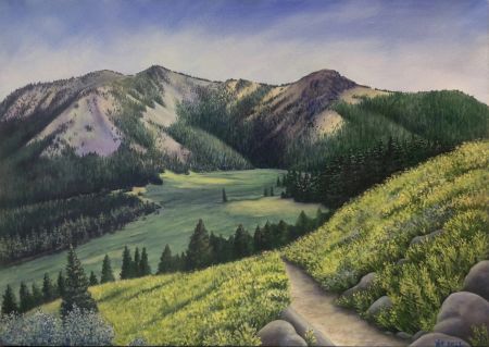 Bluestone Jewelry, Original Oil Paintings
