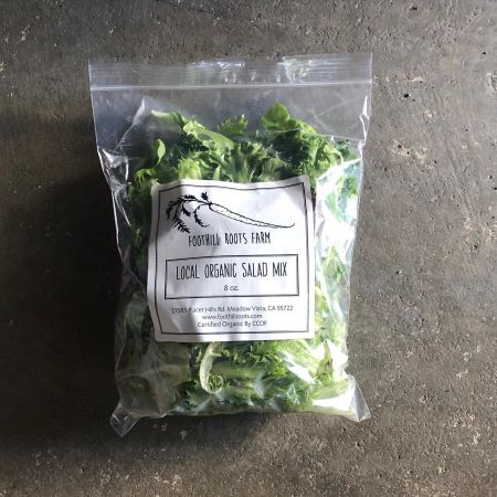 Alice's Mountain Market, Local Organic Salad Mix