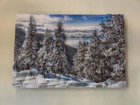 Bluestone Jewelry, "Winter's Blanket" Photography on Recycled Aluminum