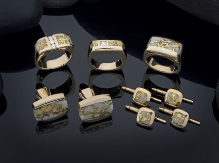 Gold bearing quartz on sale jewelry