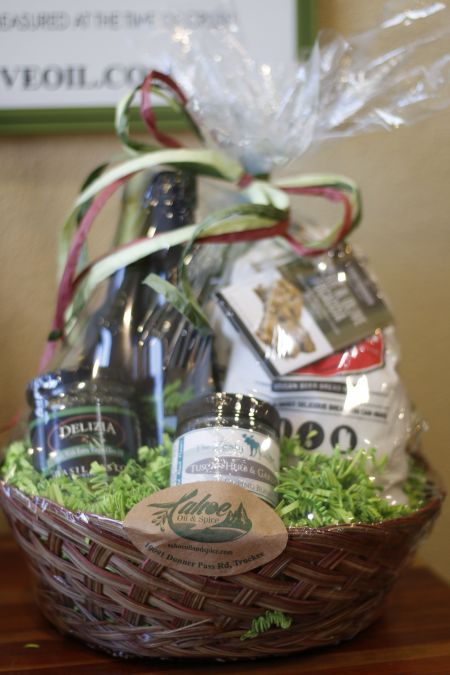 Gift Baskets Sets Tahoe Oil Spice Lake Tahoe Shopping