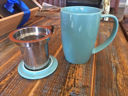 Cha Fine Teas of Truckee, Steeping Tea Mug