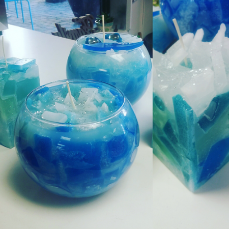 All Fired Up at The Hot Spot, All Fired Up Chunky Candles