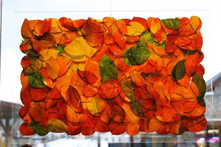 Bluestone Jewelry, "Autumn Leaves" Photography on Aluminum
