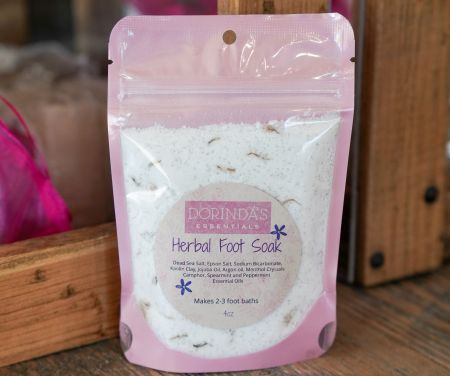 Dorinda's Chocolates & Essentials, Herbal Foot Soak