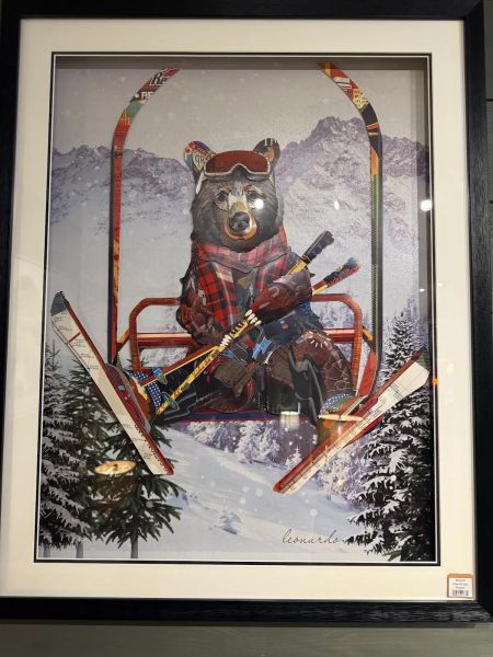 Heather & Pine, Winter Artwork