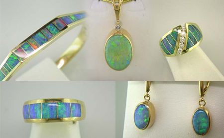 Steve Schmier's Jewelry, October is for Opals
