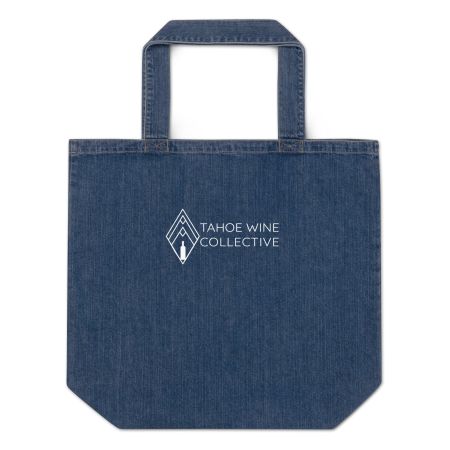 Tahoe Wine Collective, Wine Collective Organic Denim Tote Bag