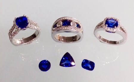Steve Schmier's Jewelry, Sapphire in Blue