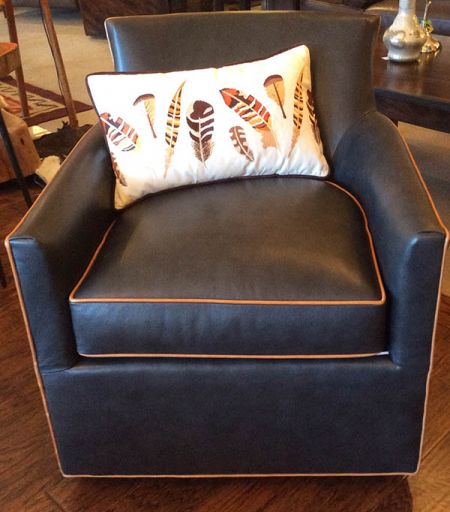 Sierra Verde Group, Leather Swivel Chair