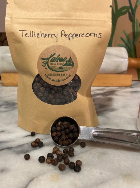 Tahoe Oil & Spice, Tellicherry Peppercorns