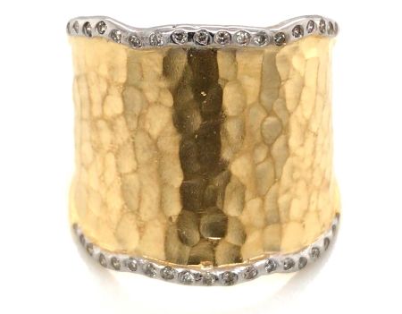 Bluestone Jewelry, Yellow Gold Diamond Ring