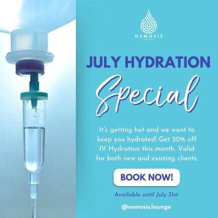 Osmosis Lounge Tahoe, 50% Off IV Hydration