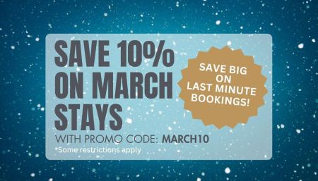 Tahoe Getaways, Save 10% During March!