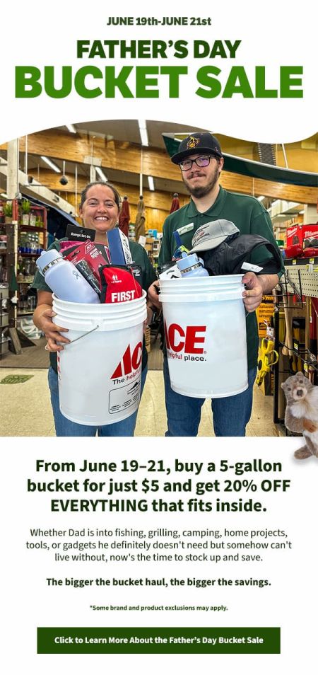 Mountain Hardware & Sports, Father's Day Bucket Sale