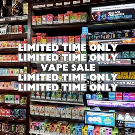 Dart Beverage Center, Vape Sale: Prices Slashed