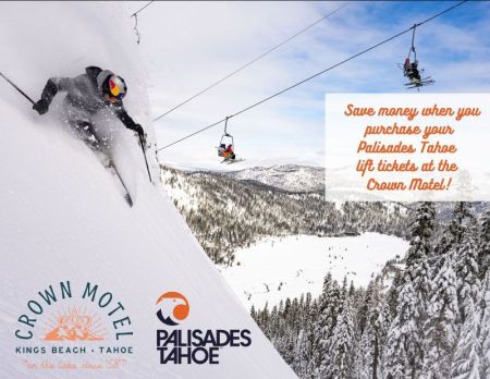 Crown Motel, Save 20% Or More On Palisades Tahoe Lift Tickets