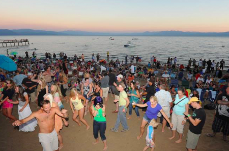 North Tahoe Business Association, Music at the Beach