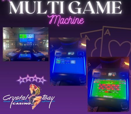 Crystal Bay Casino, Multi Game Machine