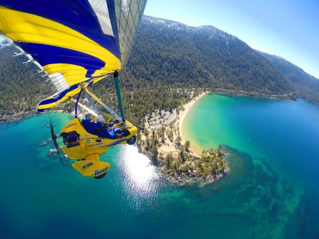 Hang Gliding Tahoe, Medium Flight: North Lake Tahoe