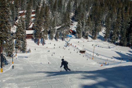 Ski & Snowboard Hill at Granlibakken Tahoe