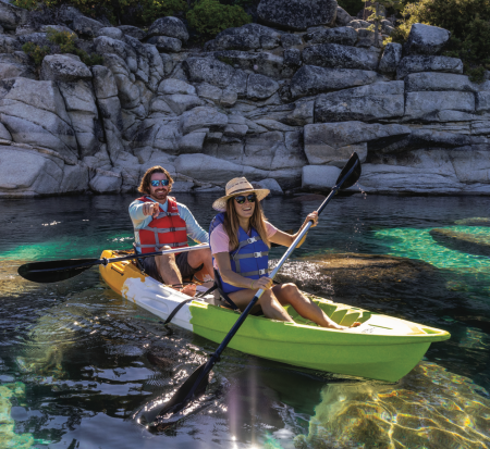Clearly Tahoe, Sit-On-Top Kayak Rentals