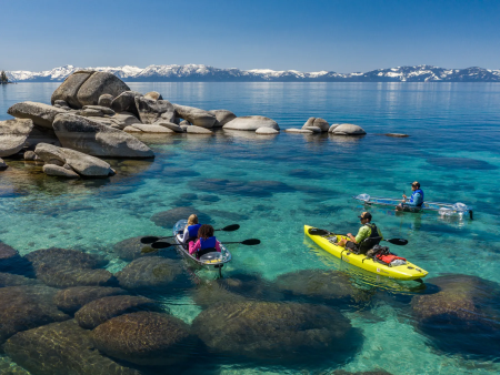 Clearly Tahoe, Bonsai Rock Clear Kayak Tour