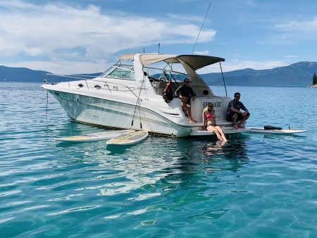 Lake Tahoe Boat Rides, Deluxe Power Boat Charter w/ Captain