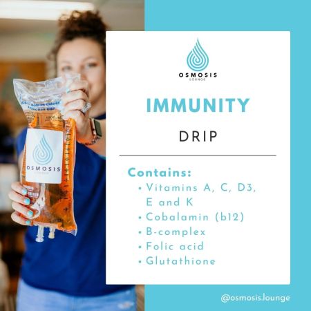 Osmosis Lounge Tahoe, Immunity IV Therapy Drip
