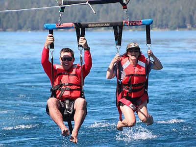 North Tahoe Watersports, Parasailing